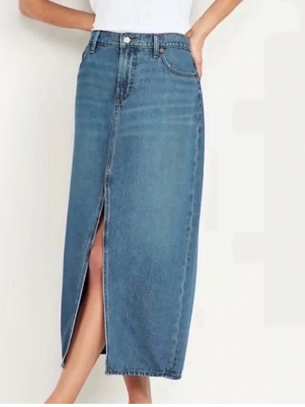 Denim skirt good condition Used once